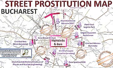 Bucharest Street Prostitution & Brothel Map Tour