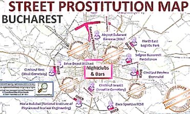 Bucharest Street Prostitution & Brothel Map Tour