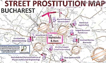 Bucharest Street Prostitution & Brothel Map Tour