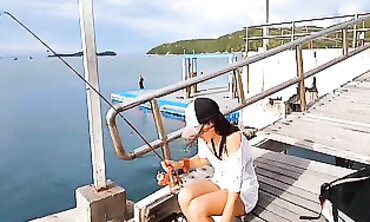 Outdoors No Underwear: Fishing Trip