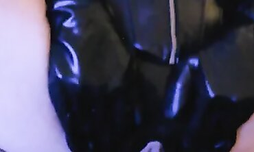 Eva Latex: Slow BDSM MILF Roleplay in Leather and Mask