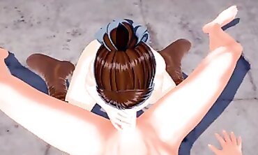 Sasha's 3D Hentai Bang-Out with Creampie