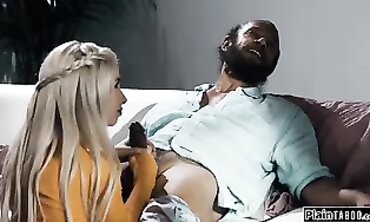 Ex-Wife and Waitress Join Cuckold Husband for a Threesome