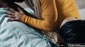 Ex-Wife and Waitress Join Cuckold Husband for a Threesome