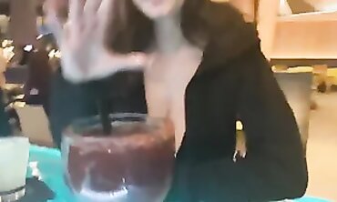Auntie Ava Gives a Blowjob on the Way to the Airport