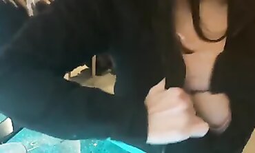 Auntie Ava Gives a Blowjob on the Way to the Airport