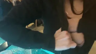 Auntie Ava Gives a Blowjob on the Way to the Airport