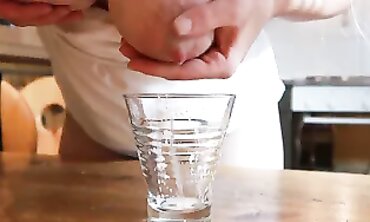 BBW Milf Lactates And Swallows Her Own Milk