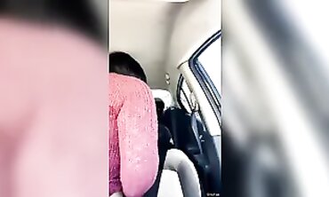Curvy Latina MILF Strokes In Public While Waiting For Friend