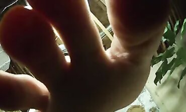 POV Milf Foot Fetish With Socks And Slides