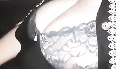 Grandson Kneads Mature Grandma's Huge Saggy Boobs