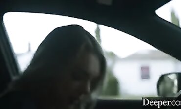 Gabbie Carter Crawls to Her Leash for a Dark Deeper POV