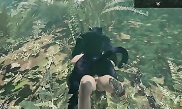 African Panther Anal Hunt With Big Tits And Ass