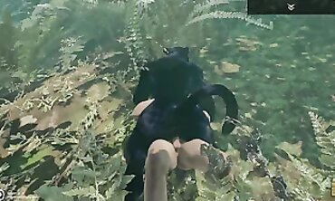 African Panther Anal Hunt With Big Tits And Ass