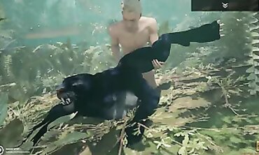 African Panther Anal Hunt With Big Tits And Ass