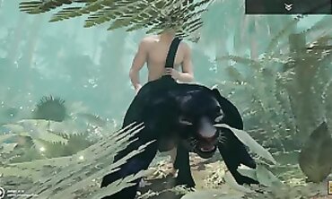 African Panther Anal Hunt With Big Tits And Ass