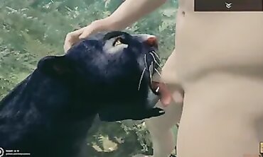 African Panther Anal Hunt With Big Tits And Ass