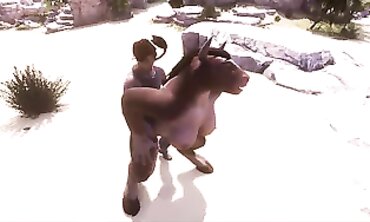 Hairiest-Bear's Wilderness Adventure - Outdoor Sex with Bear