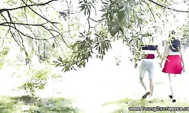 barely legal Courtesan Desire Gets Drilled by a Big Cock