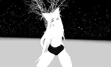 Anime-Style" Lap Dance Striptease with Sexual Teasing - NSFW Adult Animation
