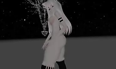 Anime-Style" Lap Dance Striptease with Sexual Teasing - NSFW Adult Animation