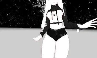 Anime-Style" Lap Dance Striptease with Sexual Teasing - NSFW Adult Animation