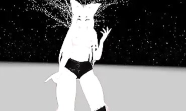 Anime-Style" Lap Dance Striptease with Sexual Teasing - NSFW Adult Animation