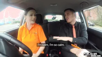 Real Euro Babe Gets Publicly Fucked After Passing Driving Test
