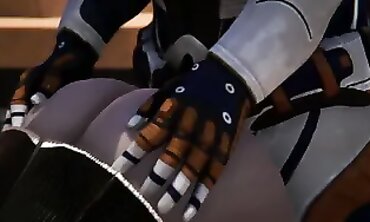 Cyberpunk Redhead Mech Girl Anal