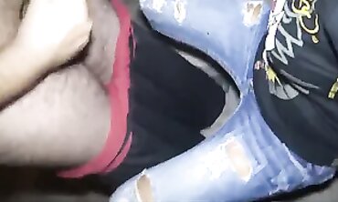 Blonde MILF Ex-Wife Shares Three-Way Blowjob with a Stranger