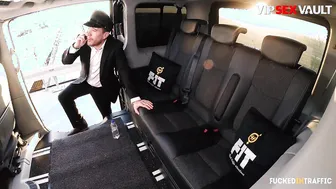 Tina Kay's Busty British Outdoor Car Fuck with Weird Driver