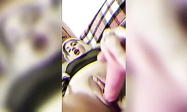 Pink Gets Pounded With Vibrator And Dildo