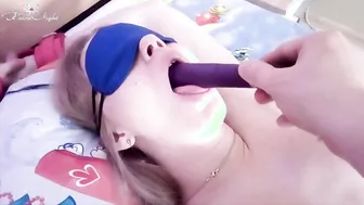 Hot Couple's Intense Passionate Lovemaking Session - Sexy Blonde Girl Rides Big Dick