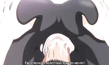 Uncensored Blonde Anime Babe Takes a Long Cock
