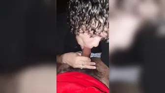 Muddy MILF Performs a Sloppy Deepthroat with Edging Control