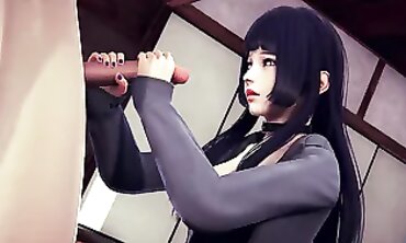 Rough POV Anime: Hinata Gets Harshly Pounded