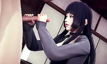 Rough POV Anime: Hinata Gets Harshly Pounded