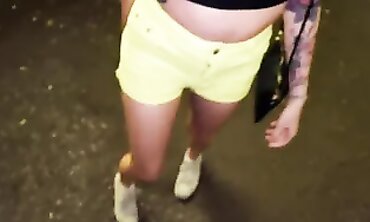 Petite British Chav Teen Gives Blowjob And Takes Massive Facial