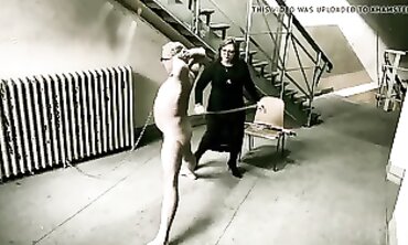 Dom Girlfriend April in CAGE 45 Jail Hardcore Anal