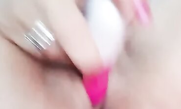 Blonde MILF Toys Her Big Tits and Cooter with Vibrator