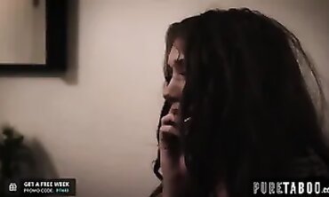 Elena Koshka Gets Spunked by Stepdad Derrick Pierce