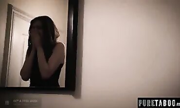 Elena Koshka Gets Spunked by Stepdad Derrick Pierce