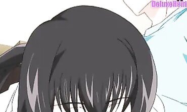 Uncensored MILF Anime: Naughty Mother Plays with Son's Friends