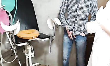 Chubby Russian Nurse Gets Analyzed And Filled