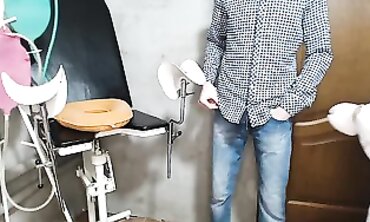 Chubby Russian Nurse Gets Analyzed And Filled