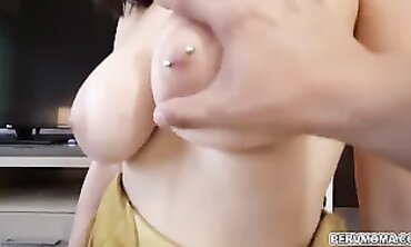 Stepson Fucks His Latina Stepmom Before Leaving
