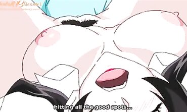 Uncensored Hentai: Rough Shag With The Cougar Mistress