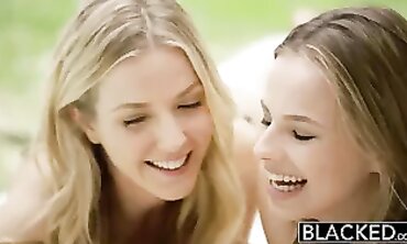 Karla Kush & Jillian Janson in a Blacked Interracial Foursome
