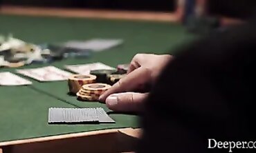 High Stakes Game: Blonde Ex-Wife Gambles Her Body