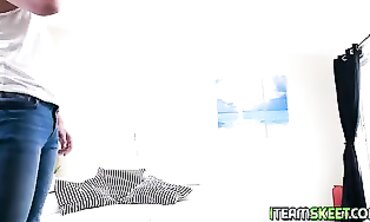Petite Asian Stepsister Lulu Chu Gives Stepbrother a Deepthroat